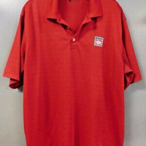 National Baseball Hall of Fame - Red Polo - XL